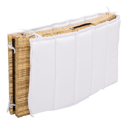 Ensemble de chaises longues de jardin Blaguna 3 pièces de SAFAVIEH - 83L x 20P x 24H