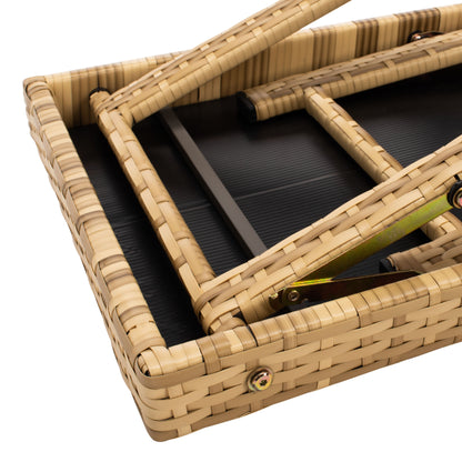 Ensemble de chaises longues de jardin Blaguna 3 pièces de SAFAVIEH - 83L x 20P x 24H