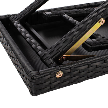 Ensemble de chaises longues de jardin Blaguna 3 pièces de SAFAVIEH - 83L x 20P x 24H