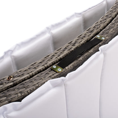 Ensemble de chaises longues de jardin Blaguna 3 pièces de SAFAVIEH - 83L x 20P x 24H