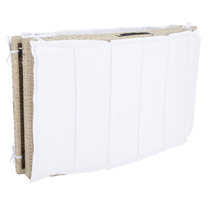 Ensemble de chaises longues de jardin Blaguna 3 pièces de SAFAVIEH - 83L x 20P x 24H