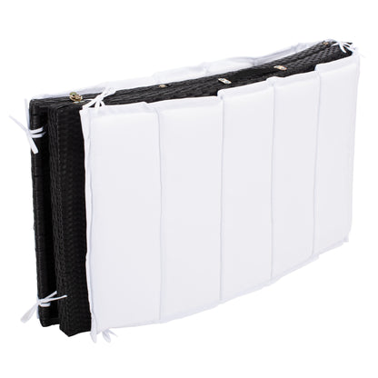 Ensemble de chaises longues de jardin Blaguna 3 pièces de SAFAVIEH - 83L x 20P x 24H