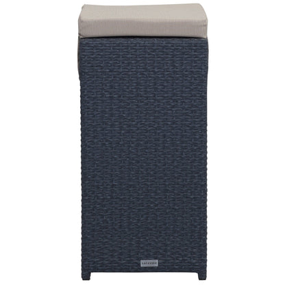 Ensemble de bar d'extérieur Euda de SAFAVIEH (7 pièces) - 73,7Wx149,8Dx106,7H (cm)