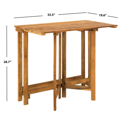 Ensemble de salon d'extérieur d'angle pour balcon Kenna 3 pièces de SAFAVIEH - 39L x 19P x 33H (mesures en pouces)