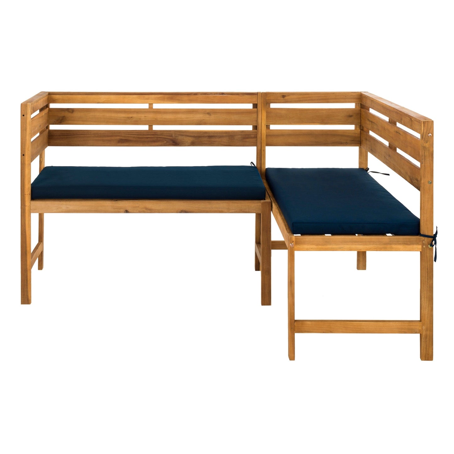 Ensemble de salon d'extérieur d'angle pour balcon Kenna 3 pièces de SAFAVIEH - 39L x 19P x 33H (mesures en pouces)