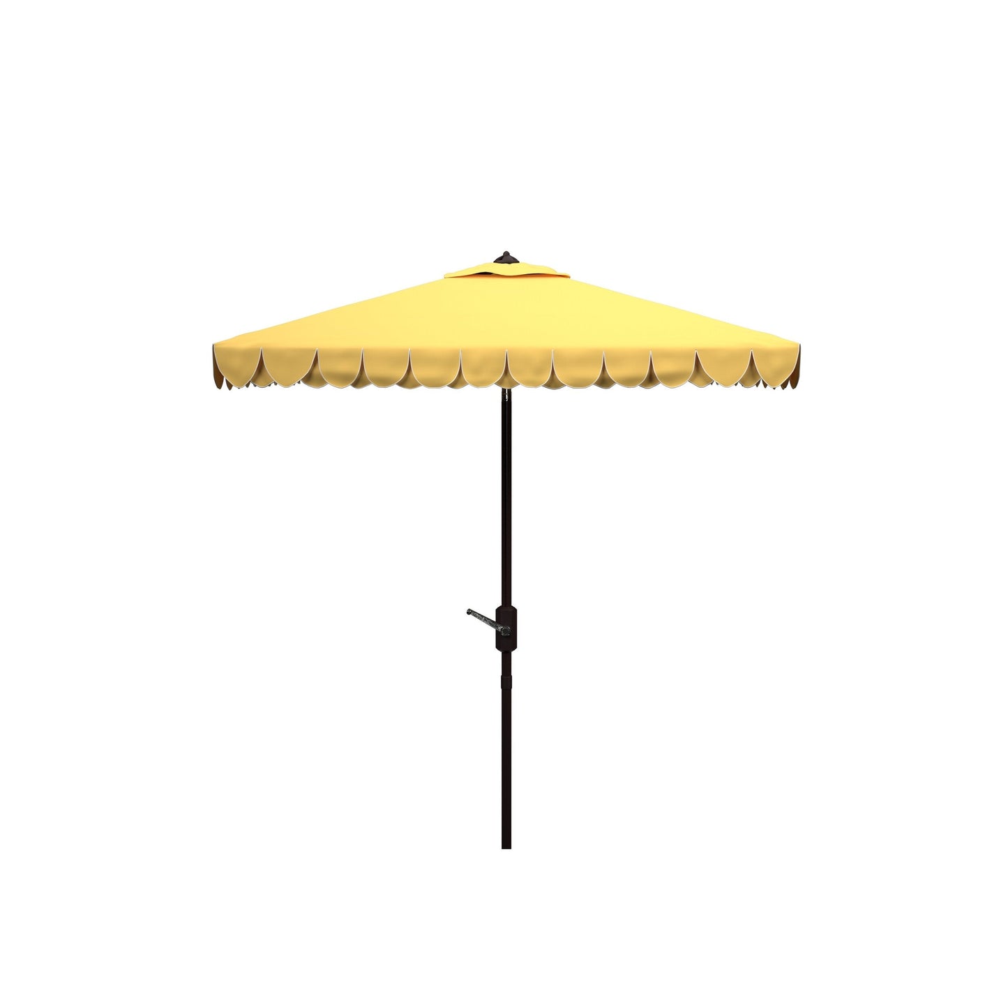 Parasol de jardin SAFAVIEH Kjerstin Valance 9 pieds à double toit