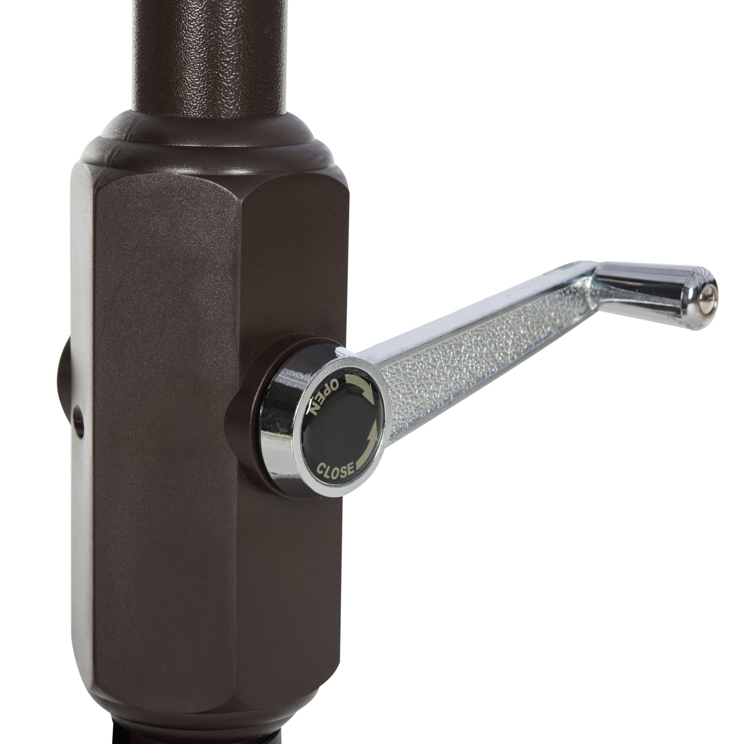 Parasol rond de 3,35 m (11 pieds) de la ligne de mode Outdoor Sidse de SAFAVIEH