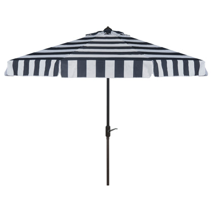Parasol rond de 3,35 m (11 pieds) de la ligne de mode Outdoor Sidse de SAFAVIEH