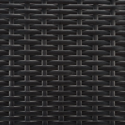 SAFAVIEH Taniyah, méridienne en osier d'extérieur avec coussins et oreillers - 135L x 71P x 157H (cm)