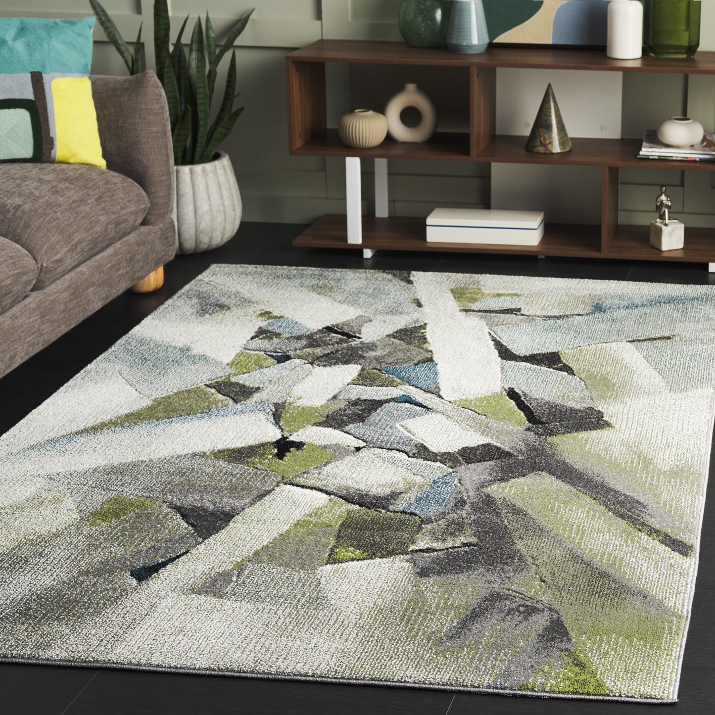 SAFAVIEH Porcello Odyle Mid-Century Modern Abstract Rug