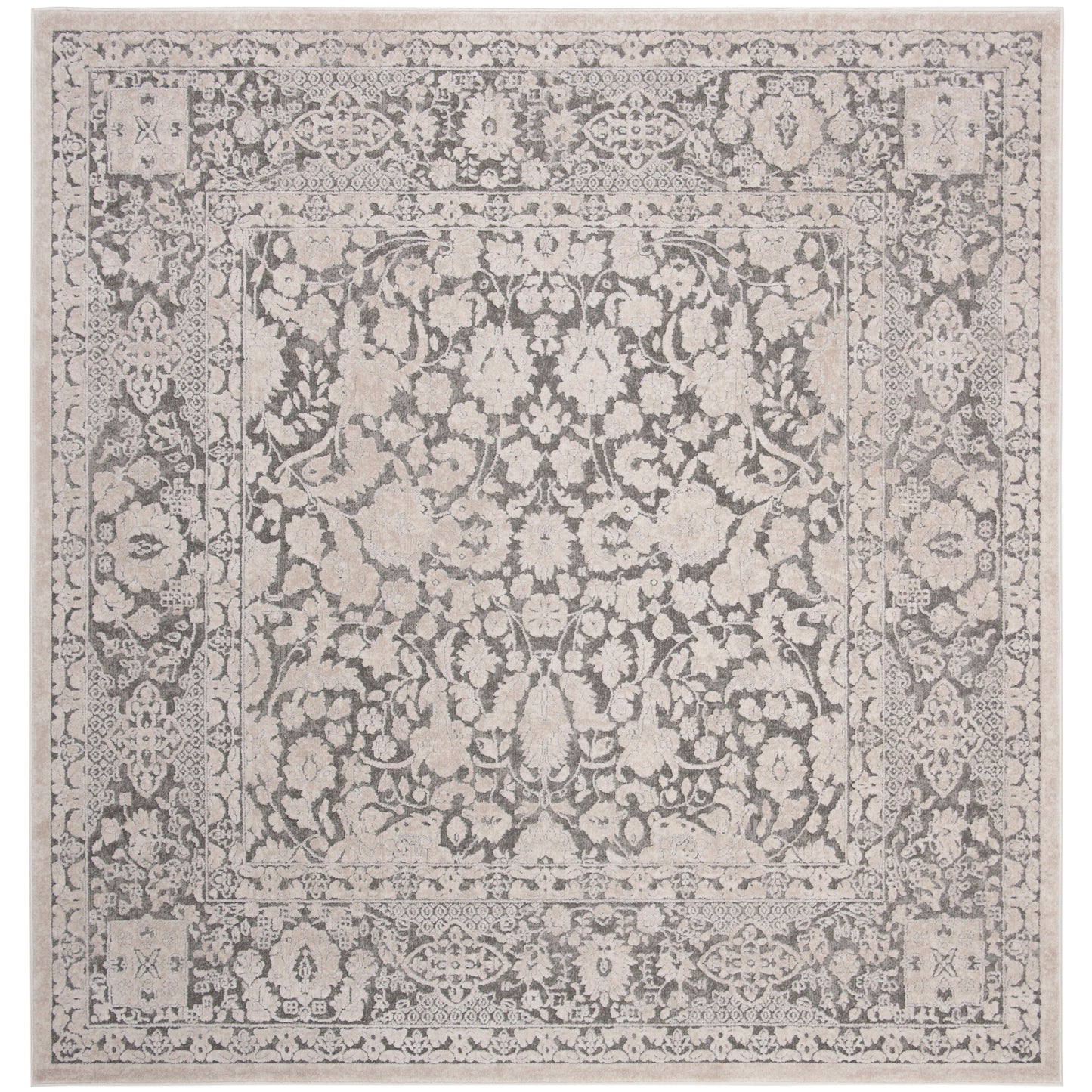 SAFAVIEH Reflection Eulah Modern Oriental Polyester Rug