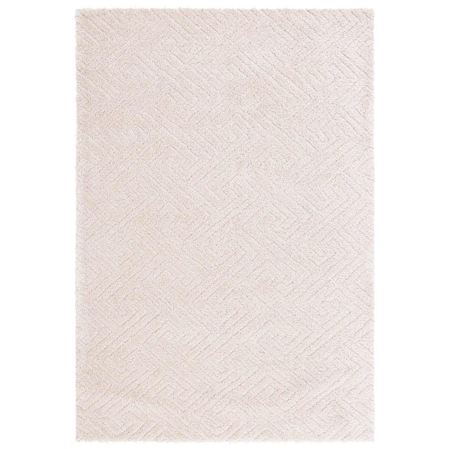 SAFAVIEH Tahoe Shag Lisjana Geometric 1.2-inch Thick Rug