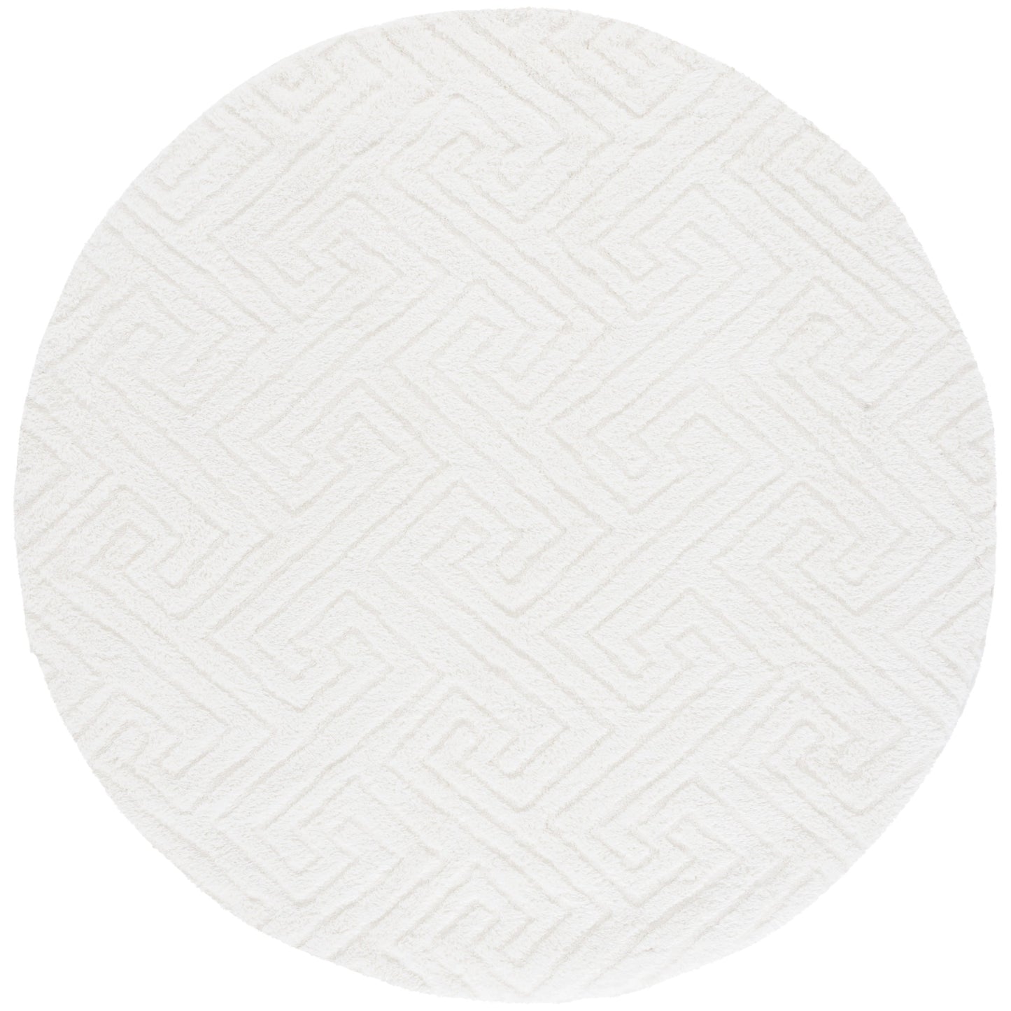 SAFAVIEH Tahoe Shag Lisjana Geometric 1.2-inch Thick Rug