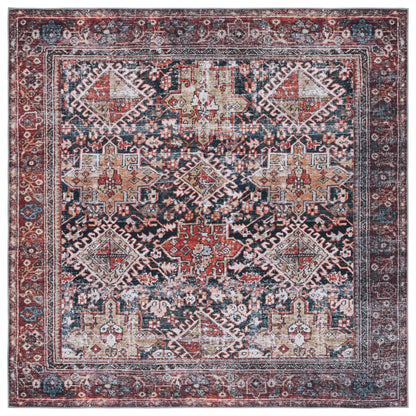 SAFAVIEH Tucson Machine Washable Slip Resistant Eldora Traditional Rug