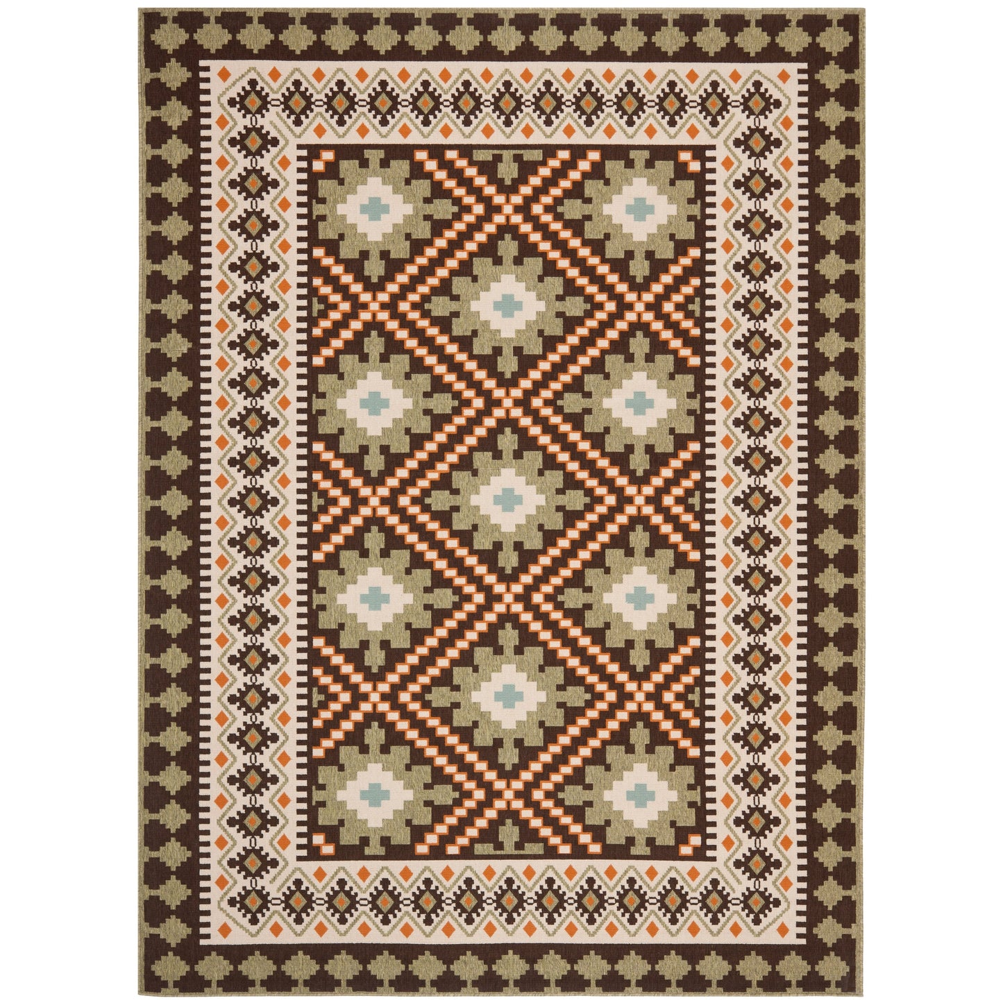 SAFAVIEH Veranda Rita Indoor/ Outdoor Waterproof Patio Backyard Rug