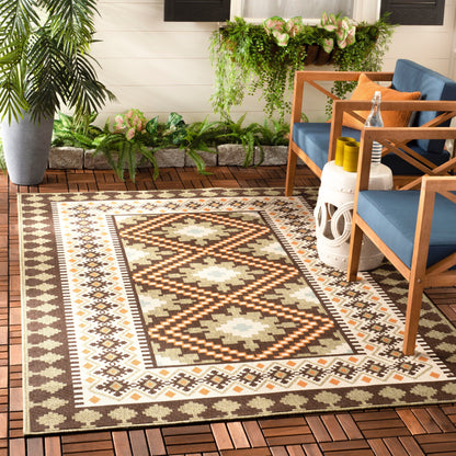 SAFAVIEH Veranda Rita Indoor/ Outdoor Waterproof Patio Backyard Rug