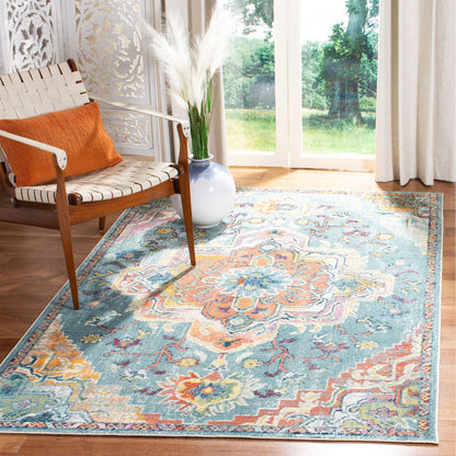 SAFAVIEH, Crystal Naimat Vintage Boho Medallion Rug