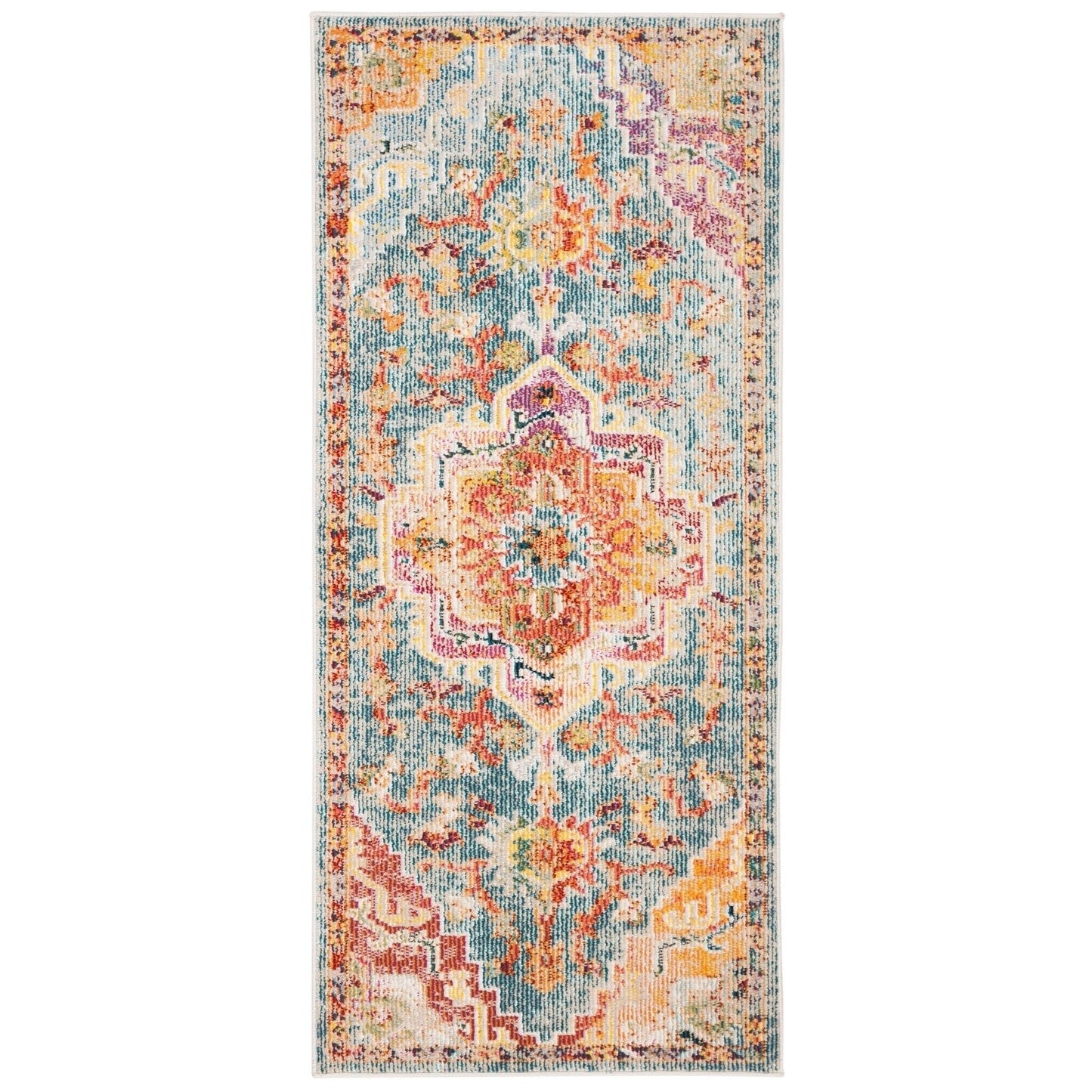 SAFAVIEH, Crystal Naimat Vintage Boho Medallion Rug