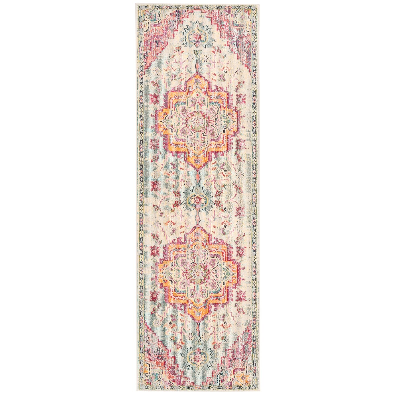 SAFAVIEH, Crystal Naimat Vintage Boho Medallion Rug