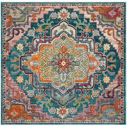SAFAVIEH, Crystal Naimat Vintage Boho Medallion Rug