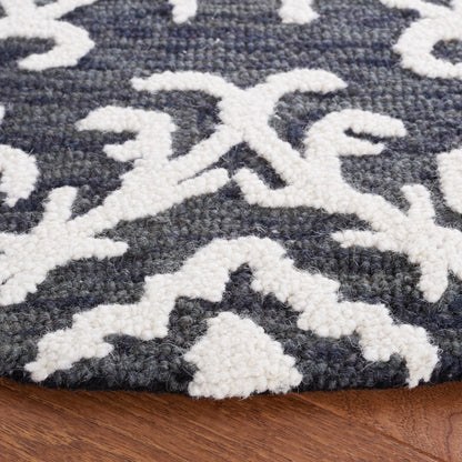 SAFAVIEH, Handmade Blossom Vesela Modern Floral Wool Rug