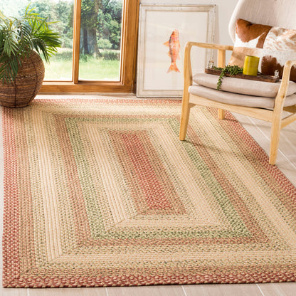 SAFAVIEH, Handmade Braided Adelajde Country Rug