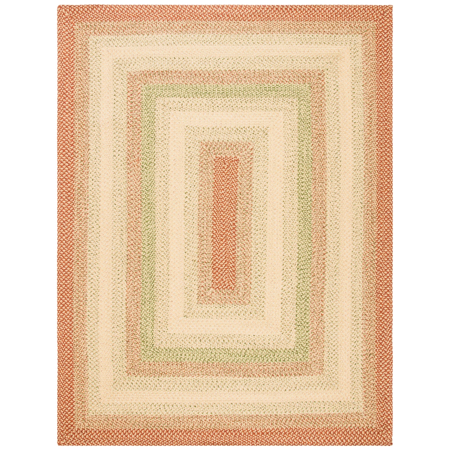 SAFAVIEH, Handmade Braided Adelajde Country Rug