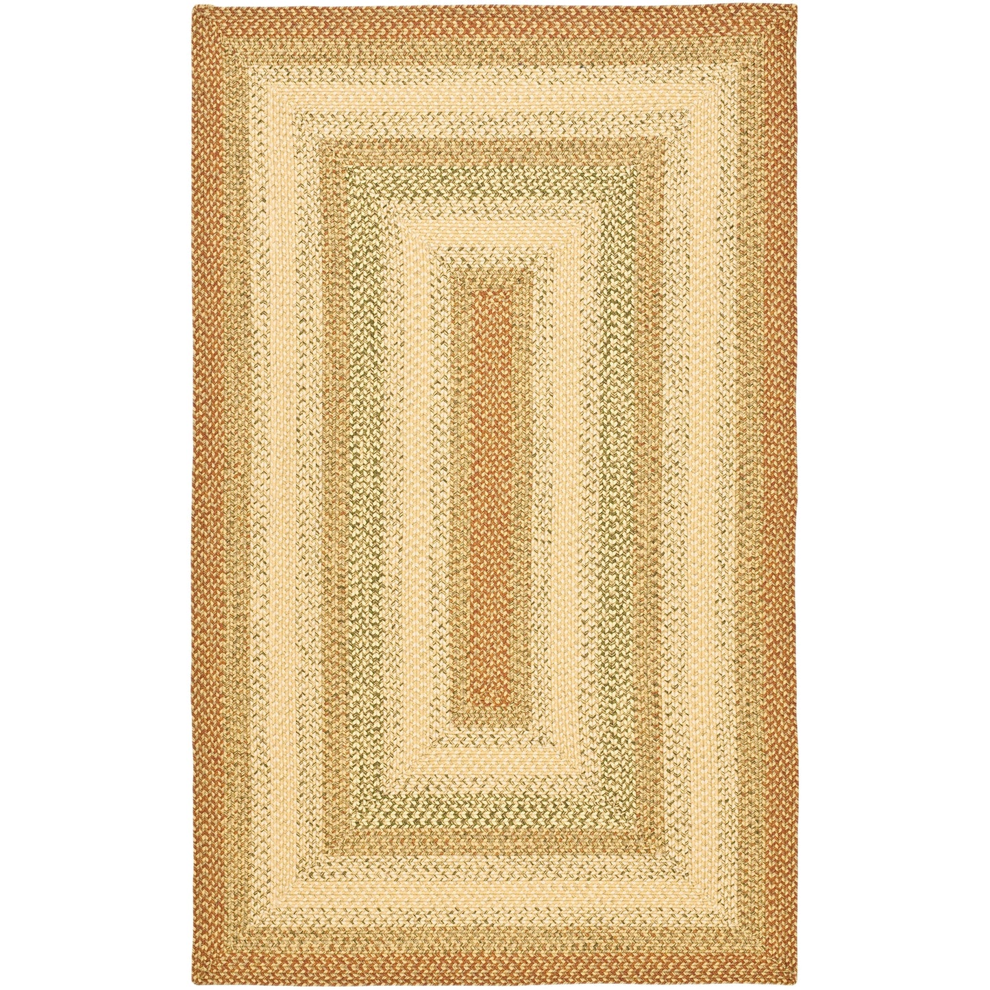 SAFAVIEH, Handmade Braided Adelajde Country Rug