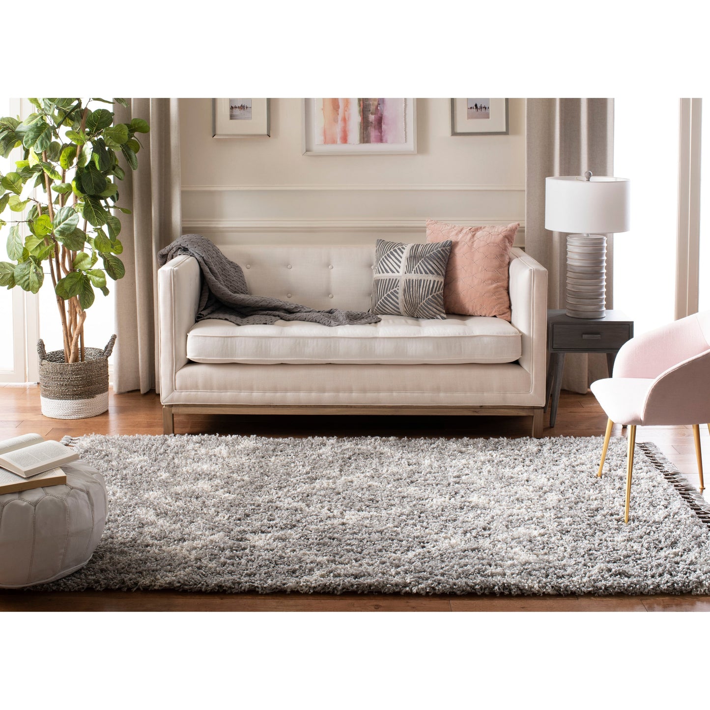 SAFAVIEH, Handmade Cape Cod Rietie Boho Coastal Jute Rug