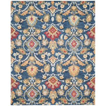 SAFAVIEH, Handmade Marietje Blossom French Country Wool Area Rug