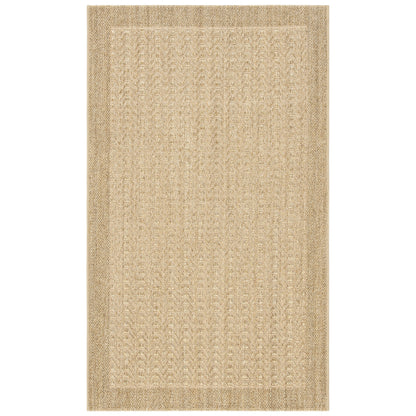 SAFAVIEH, Palm Beach Pearly Modern Sisal Rug