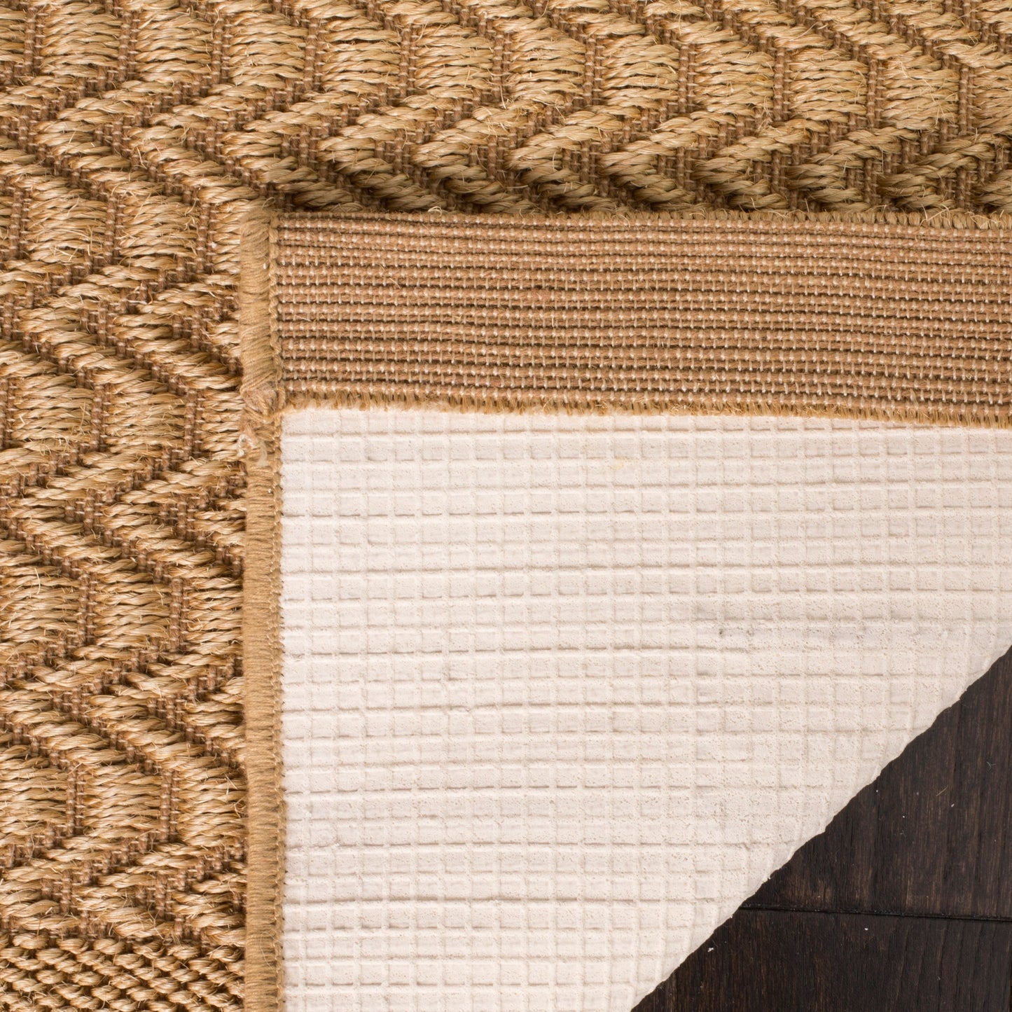 SAFAVIEH, Palm Beach Pearly Modern Sisal Rug