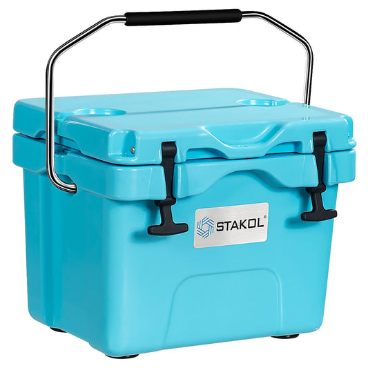 SKTAKOL Glacière isotherme portable 16 quarts, étanche, 24 boîtes de glace - Voir les détails