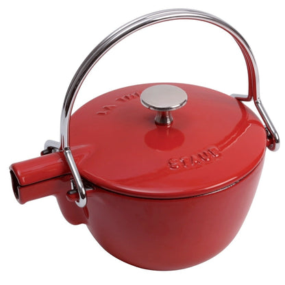 Bouilloire à thé ronde en fonte STAUB, 1 quart
