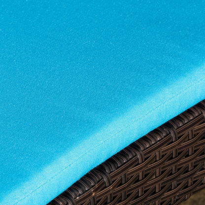 Ensemble de coussins d'extérieur Salem pour chaise longue - Coussins uniquement (lot de 2) par Christopher Knight Home - 79,25L x 27,50l x 1,50h