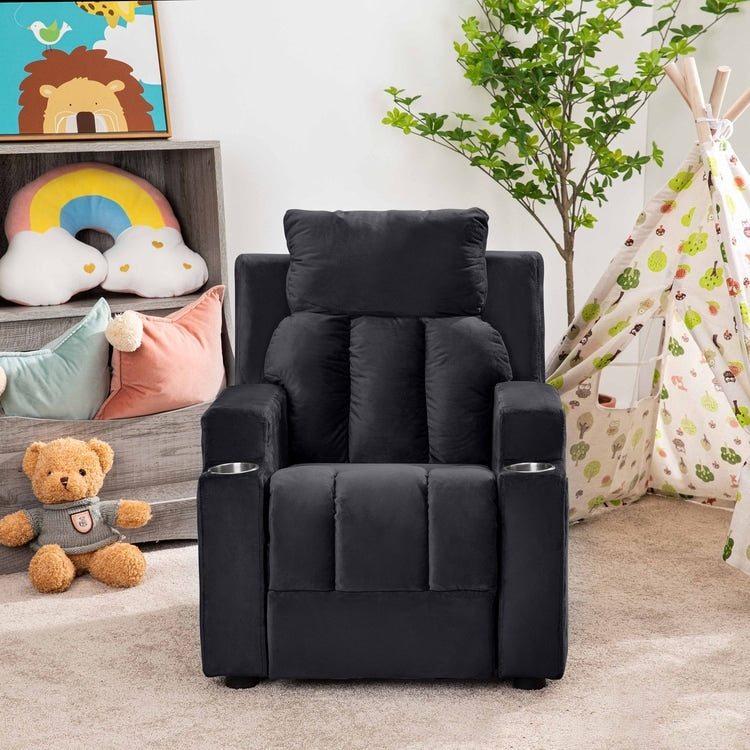 Magic Seats pour Super-héros et Princesses, Fauteuil Reclinable Super Deluxe pour Enfants avec Repose-Pieds, Repose-Tête et 2 Porte-Gobelets