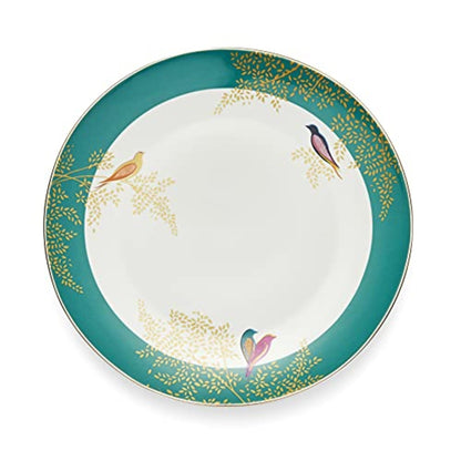 Service de table Sara Miller London Chelsea 12 pièces - 11 assiettes de service, 8 assiettes à dessert, 6 bols