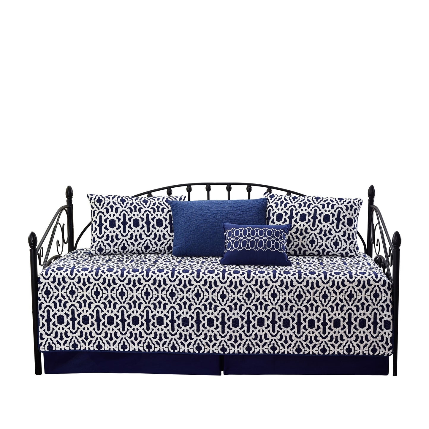 Serenta 6 Piece Cotton Blend Daybed Bedspread Coverlet Set - 75 x 39