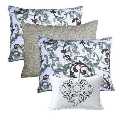 Serenta 6 Piece Cotton Blend Daybed Bedspread Coverlet Set - 75 x 39