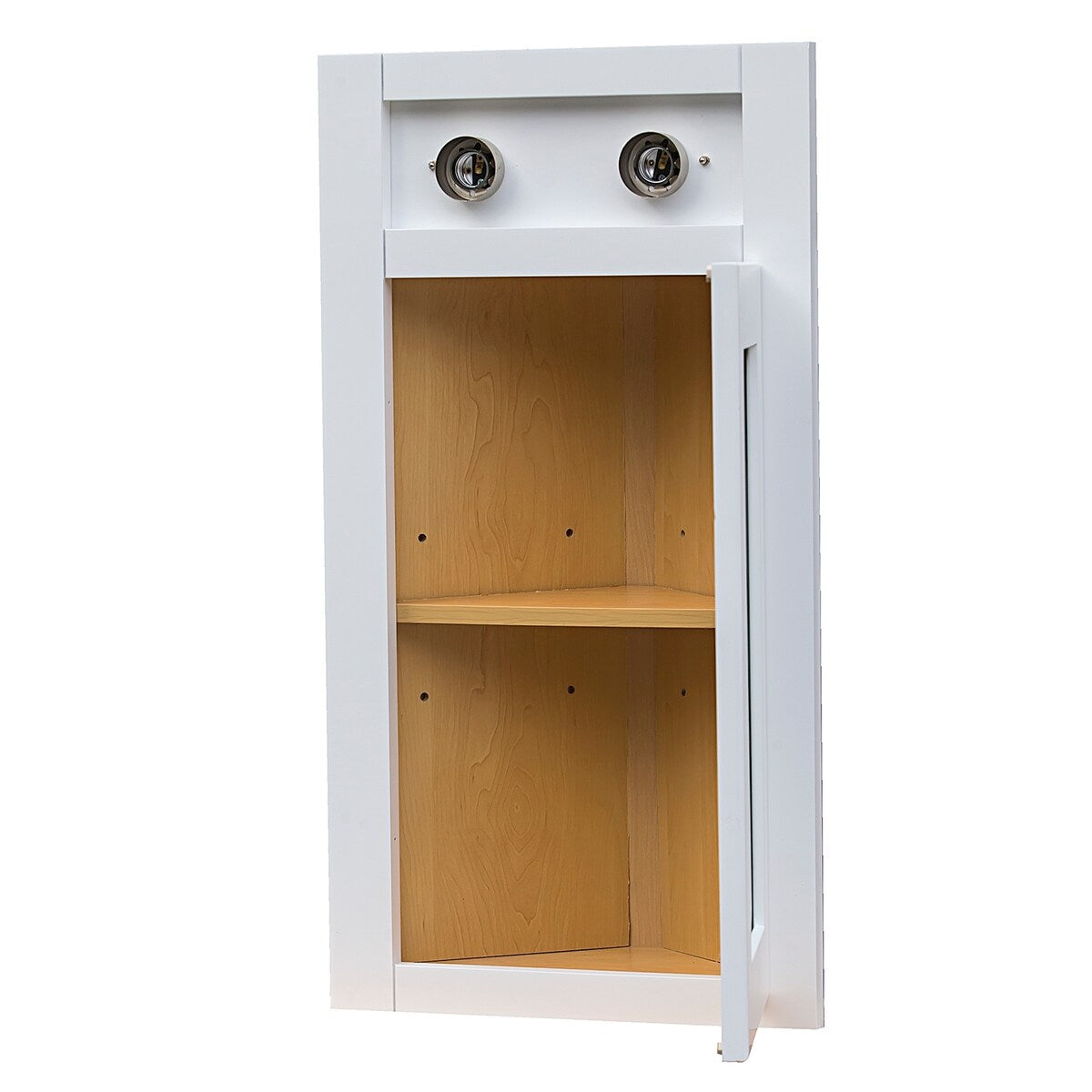 Ensemble de 3 pièces pour meuble-lavabo d'angle Shaker