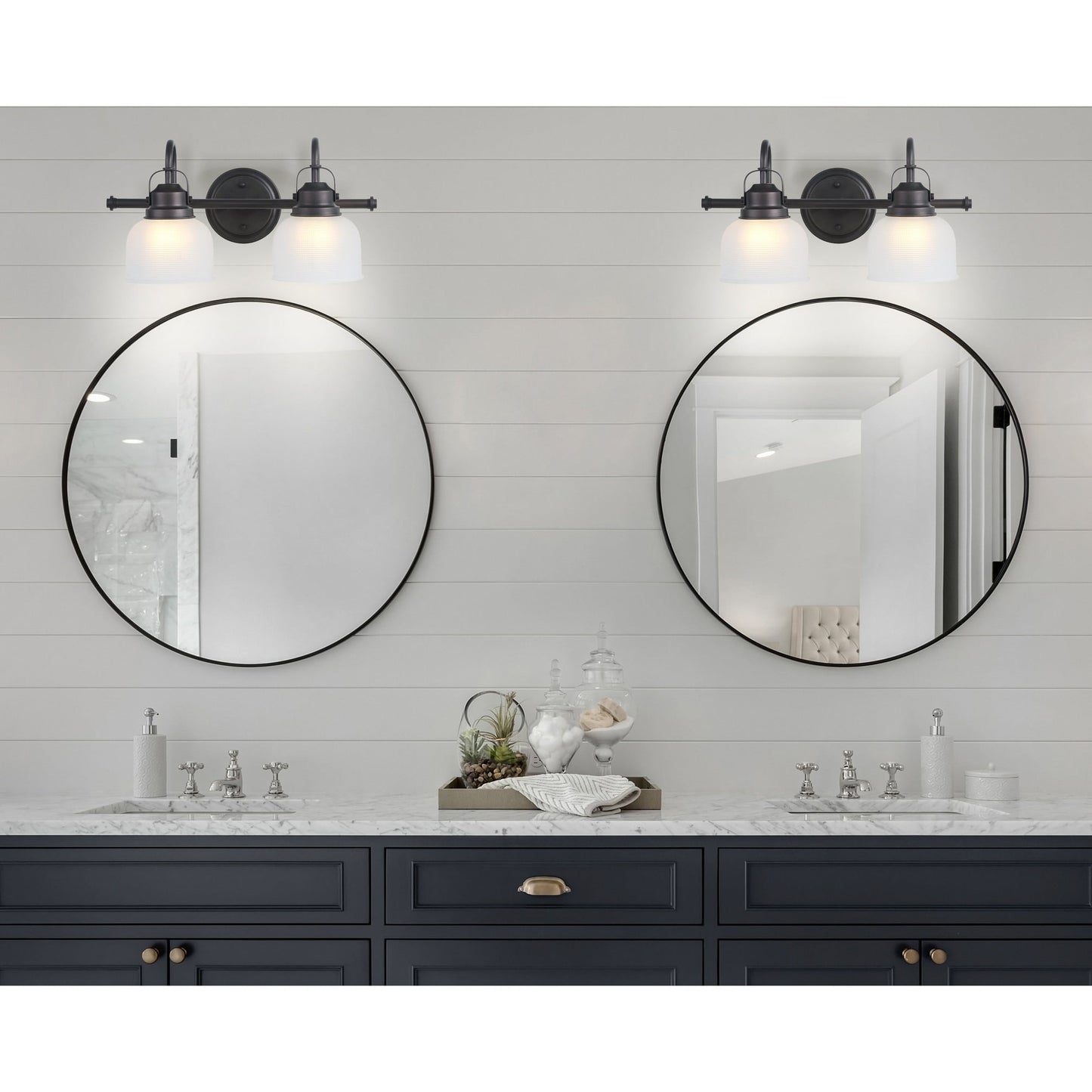 Shirley Metal/Glass LED Vanity Light, by JONATHAN Y