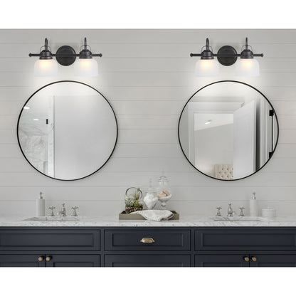 Shirley Metal/Glass LED Vanity Light, by JONATHAN Y