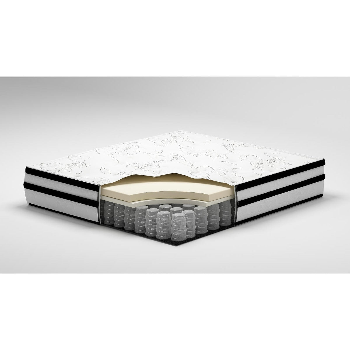 Matelas hybride Signature Design by Ashley Chime 10 pouces, livré dans une boîte
