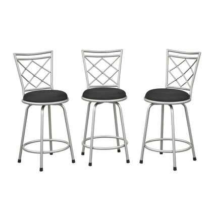 Tabourets pivotants réglables en hauteur Alyssa de Simple Living (lot de 3)