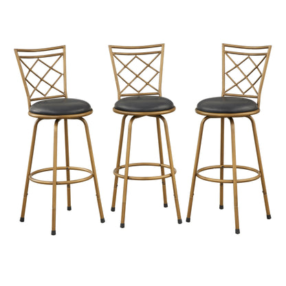 Tabourets pivotants réglables en hauteur Alyssa de Simple Living (lot de 3)