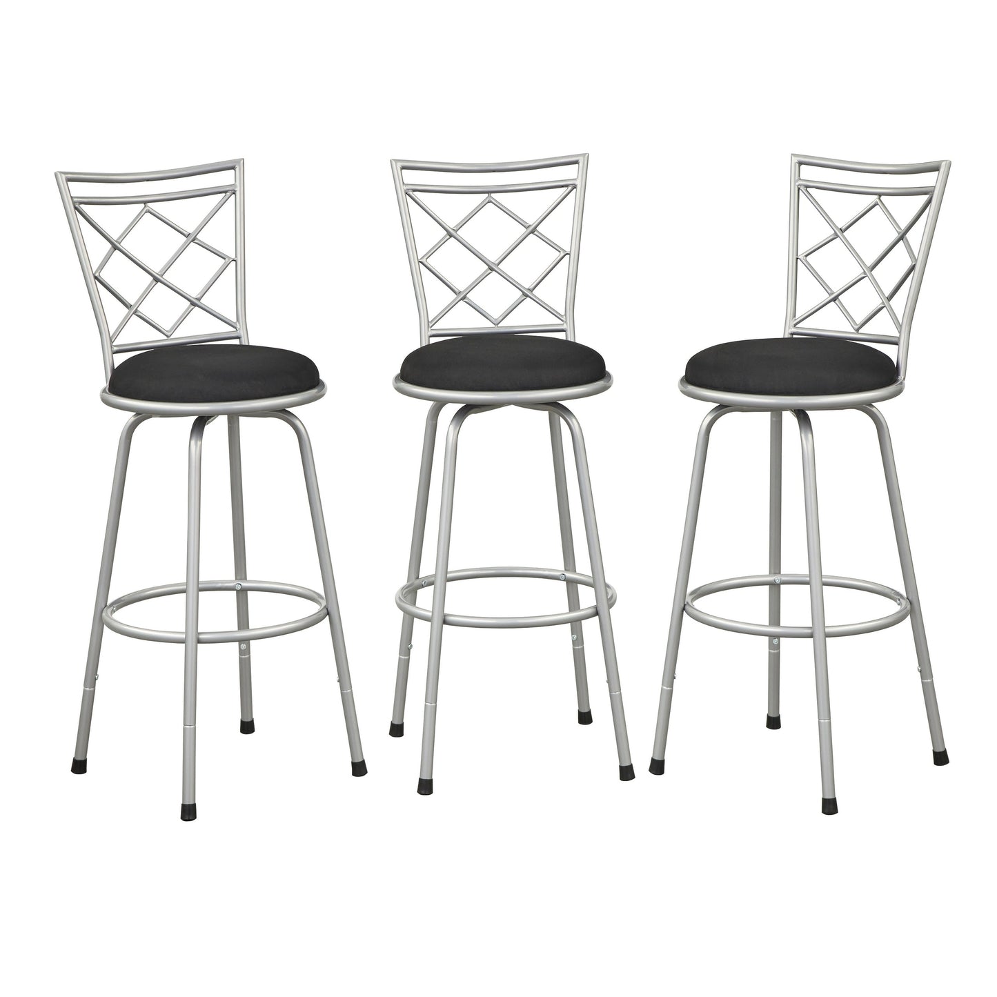 Tabourets pivotants réglables en hauteur Alyssa de Simple Living (lot de 3)
