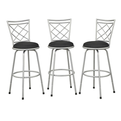 Tabourets pivotants réglables en hauteur Alyssa de Simple Living (lot de 3)
