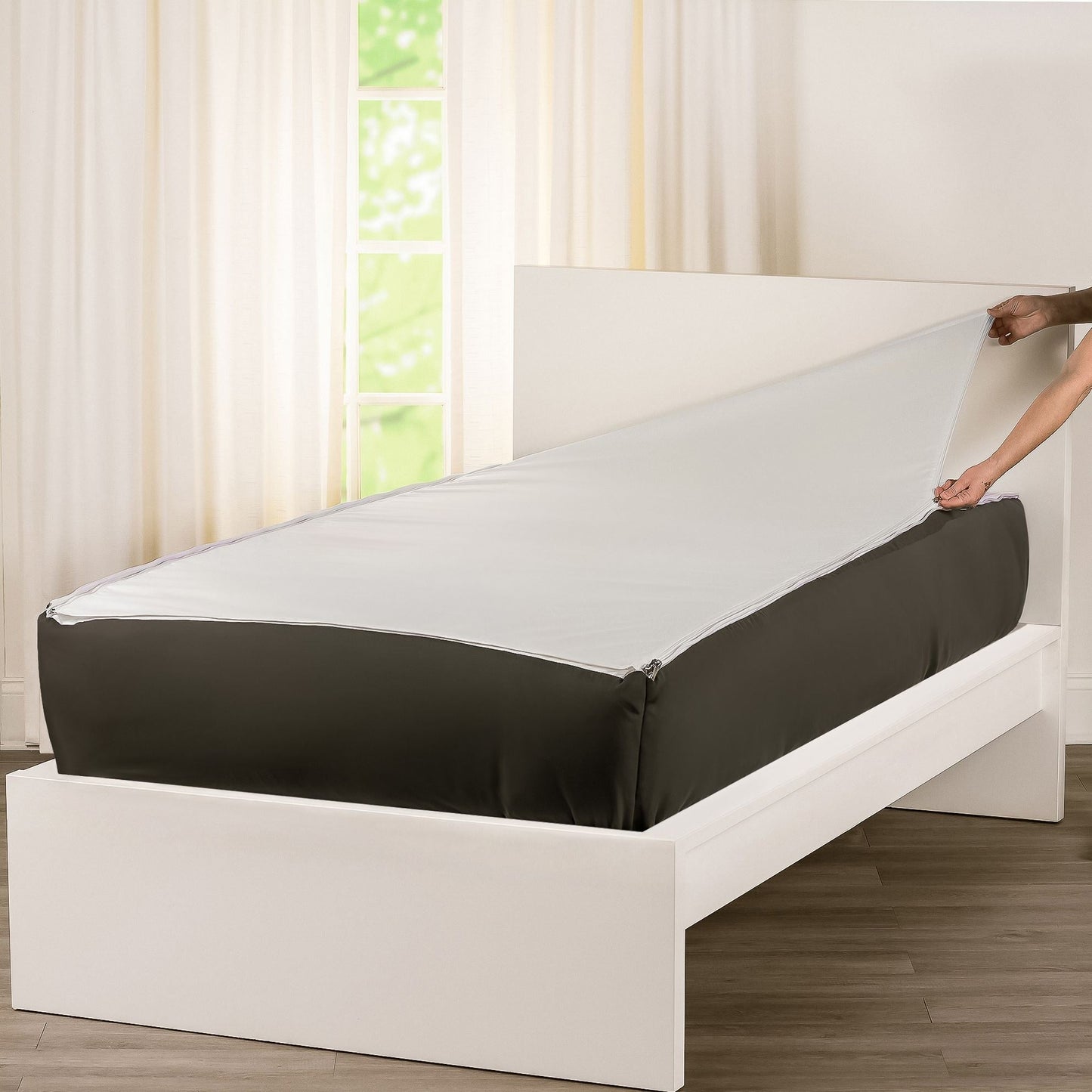 Ensemble de literie à fermeture éclair Siscovers Pewter Bunkie Deluxe