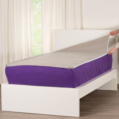 Ensemble de literie Siscovers Purple Bunkie Deluxe avec fermeture éclair