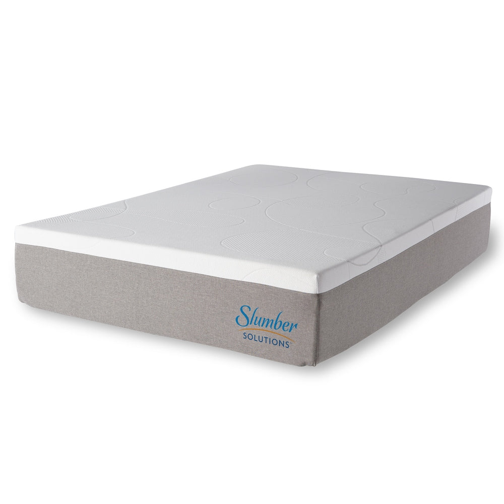 Slumber Solutions Matelas en mousse à mémoire de forme au gel de 30 cm (12 pouces) - Choisissez votre niveau de confort
